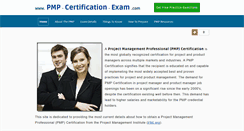 Desktop Screenshot of pmp-certification-exam.com